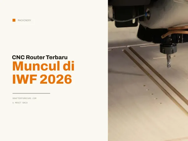 CNC Router Terbaru Muncul di IWF 2026. Yang Penting Bukan Mesinnya, Tapi Prinsipnya.